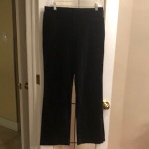 Classic Black Women's Velvet Pants